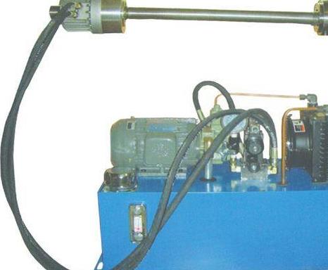 液压系统的作用为通过改变压强增大作用力。