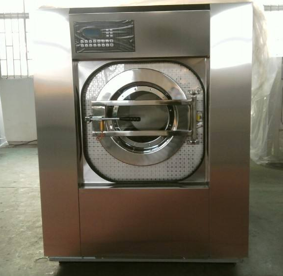全自动工业洗衣机又名全自动洗脱机，全自动洗脱一体机，洗脱两用机。